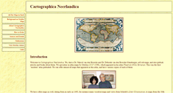 Desktop Screenshot of orteliusmaps.com